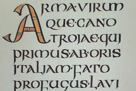 course of historical calligraphy: Western Calligraphy