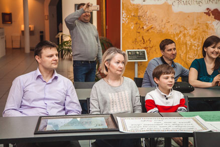 Graduation of the children’s group at the National School of Calligraphy