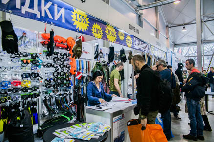 Russia's largest water man exhibition Moscow Dive Show 2020