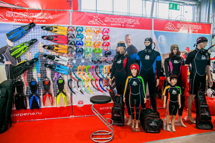 Russia's largest water man exhibition Moscow Dive Show 2020