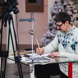 Calligraphy in Ecclesiastical Art – a workshop by Grigory Marakuyev