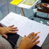 Workshop on lettering