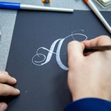 Workshop on lettering