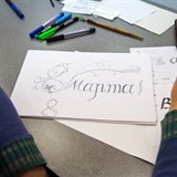 Workshop on lettering