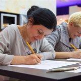 Workshop on lettering