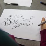 Workshop on lettering