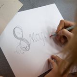 Workshop on lettering