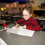 Children's classes at the National School of Calligraphy