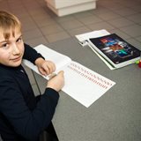 Children's classes at the National School of Calligraphy