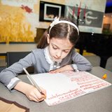 Children's classes at the National School of Calligraphy