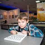 Children's classes at the National School of Calligraphy