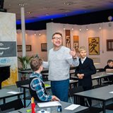 Children's classes at the National School of Calligraphy