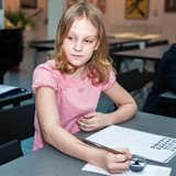 Children's classes at the National School of Calligraphy