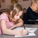 Children's classes at the National School of Calligraphy