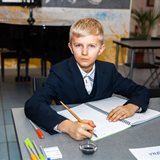 Children's classes at the National School of Calligraphy