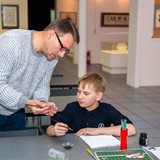 Children's classes at the National School of Calligraphy