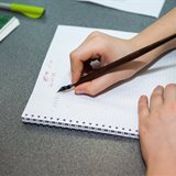 Children's classes at the National School of Calligraphy