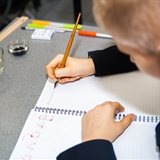 Children's classes at the National School of Calligraphy