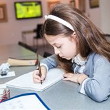 Children's classes at the National School of Calligraphy