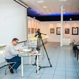 Children's classes at the National School of Calligraphy