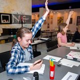 Children's classes at the National School of Calligraphy