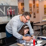 Children's classes at the National School of Calligraphy