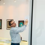 Children's classes at the National School of Calligraphy