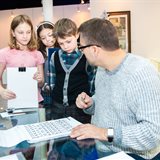 Children's classes at the National School of Calligraphy