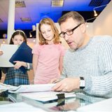 Children's classes at the National School of Calligraphy