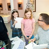 Children's classes at the National School of Calligraphy