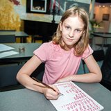 Children's classes at the National School of Calligraphy