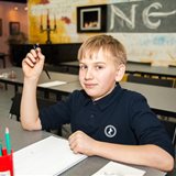 Children's classes at the National School of Calligraphy
