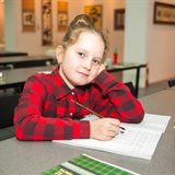 Children's classes at the National School of Calligraphy