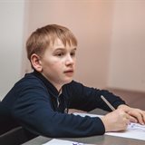Final class of the children’s group at the National School of Calligraphy