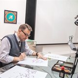 Final class of the children’s group at the National School of Calligraphy