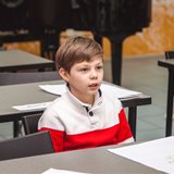 Final class of the children’s group at the National School of Calligraphy