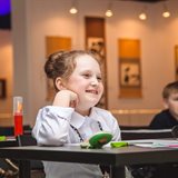 Final class of the children’s group at the National School of Calligraphy