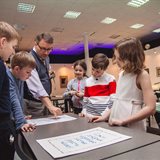 Final class of the children’s group at the National School of Calligraphy