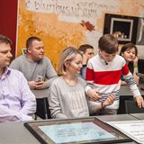 Final class of the children’s group at the National School of Calligraphy