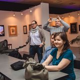 Final class of the children’s group at the National School of Calligraphy
