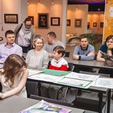 Final class of the children’s group at the National School of Calligraphy
