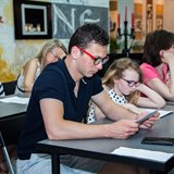 Spring presentation of the children's calligraphy course