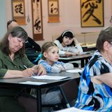 Spring presentation of the children's calligraphy course