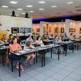 Spring presentation of the children's calligraphy course