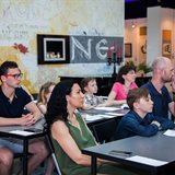 Весенняя презентация курса каллиграфии для детей