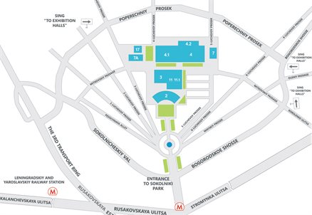 Exhibit halls