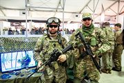 В Сокольниках прошел фестиваль в стиле милитари