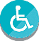 For handicapped people